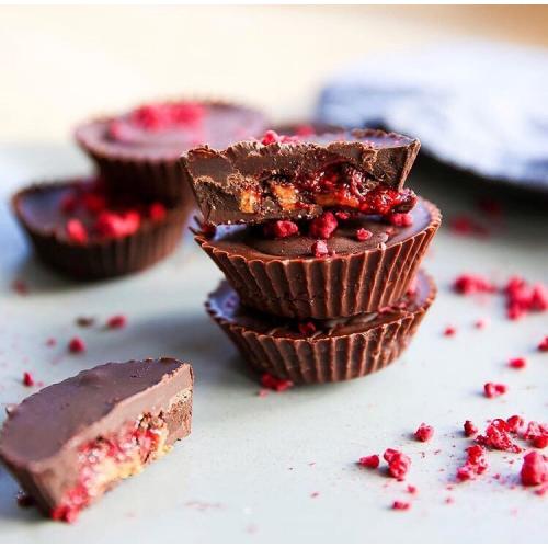 almond butter and jelly bites