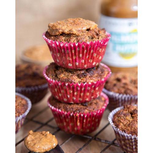 almond butter smooth muffins photo nadiaeves