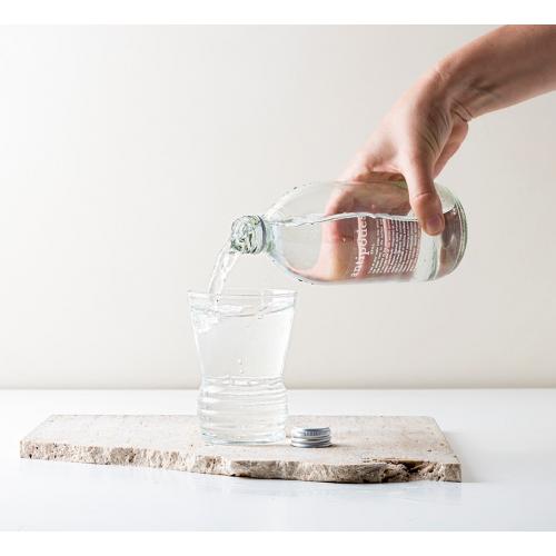 antipodes natural spring water pouring