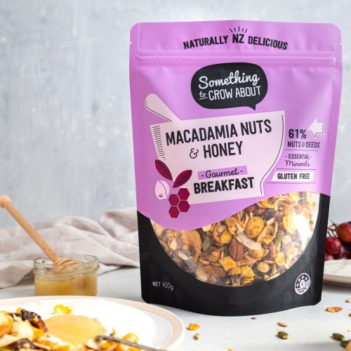 breakfast idea macadamia honey nut gluten free granola bowl something to crowabout 002