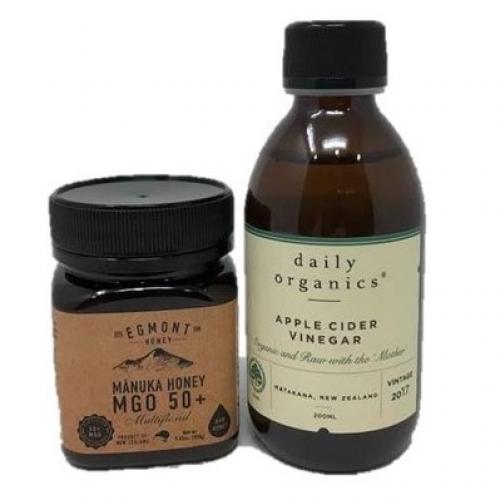 daily organics and manuka honey sq lr