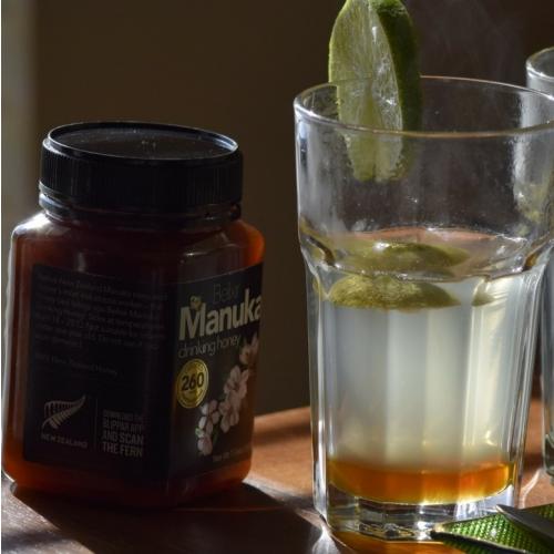 drinking manuka honey from The Kiwi Importer 2