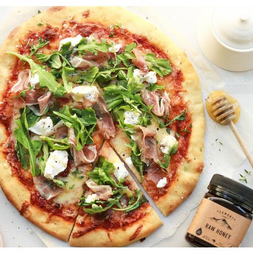 ricotta and raw manuka honey pizza verve magazine
