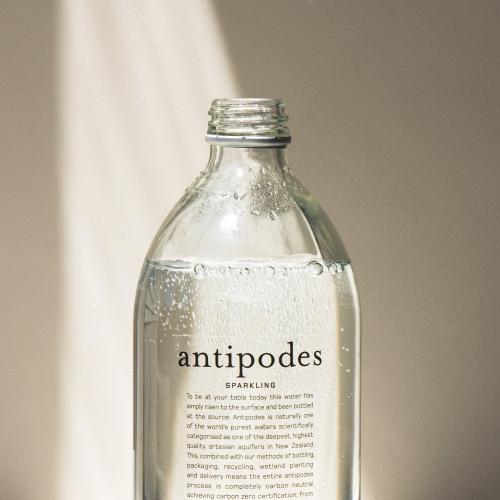 sparkling bottle open